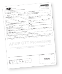 ARUP Laboratories Patient Acquisition Form cover image