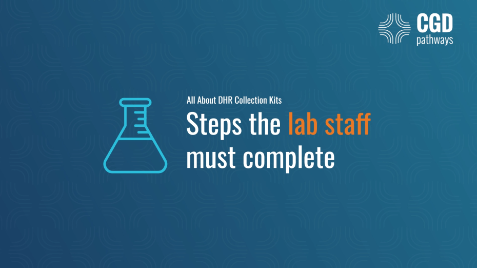 Steps the lab staff must complete video thumbnail