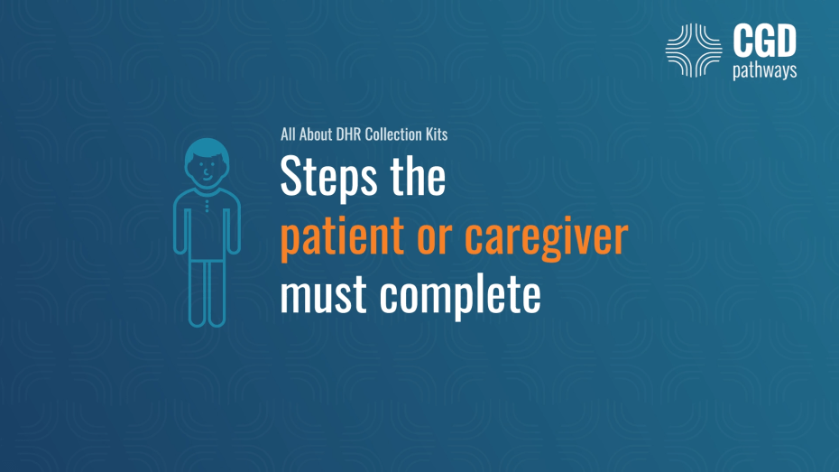 Steps the patient or caregiver must complete video thumbnail